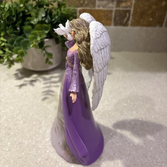 Thomas Kinkade Angels Of Peace Collection #6703 “God Helps You Handle” - Picture 2 of 6